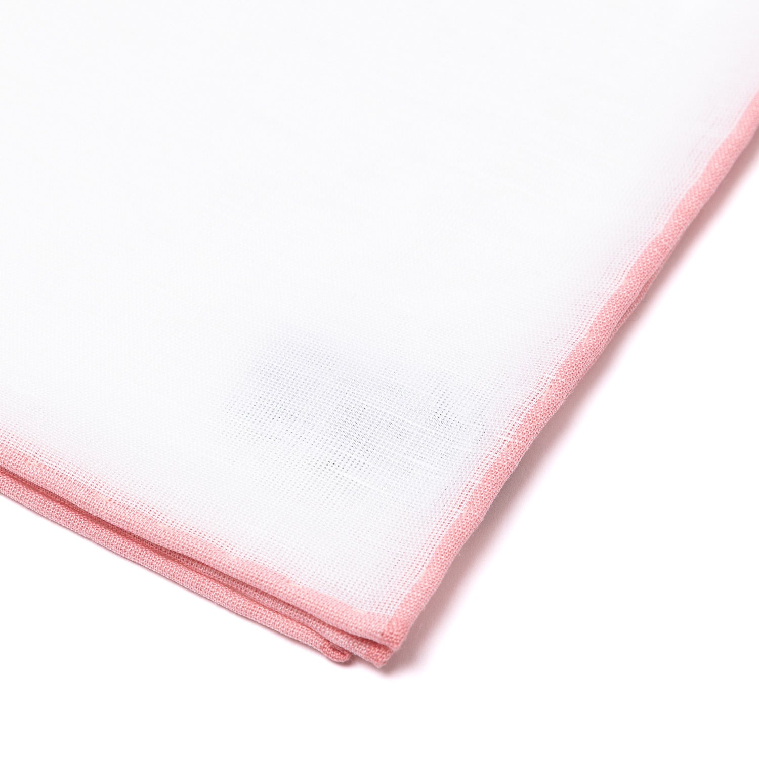 Pocket Square "Frontière 8110" made of Cotton and Linen - hand-rolled